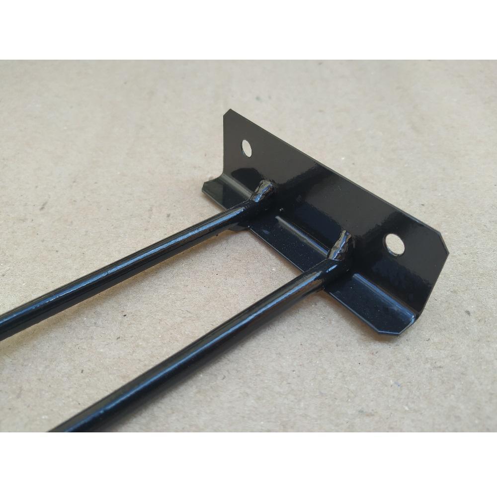 Miniatura Suporte Parede Vassouras/Rodos - Gancho Lavanderia 30cm