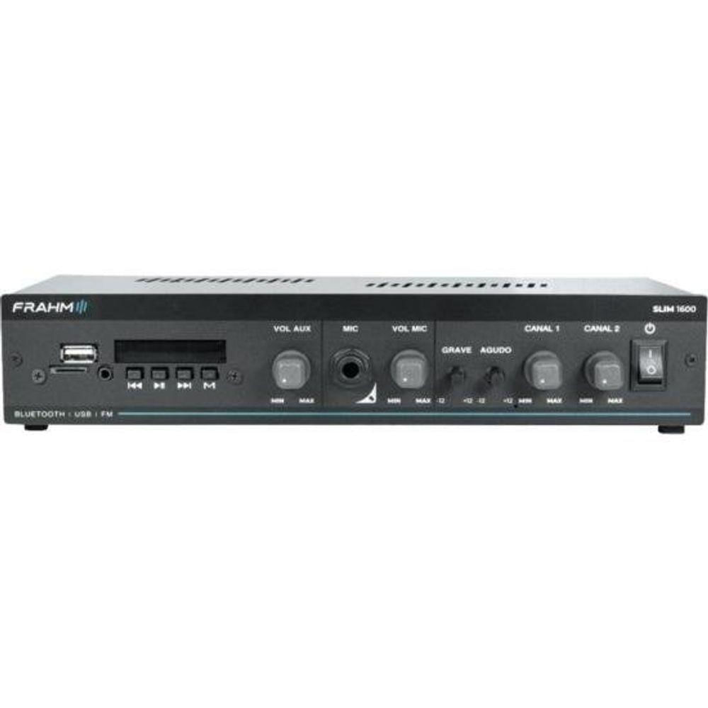 Miniatura Amplificador Frahm Slim 1600 G5 60w Rms