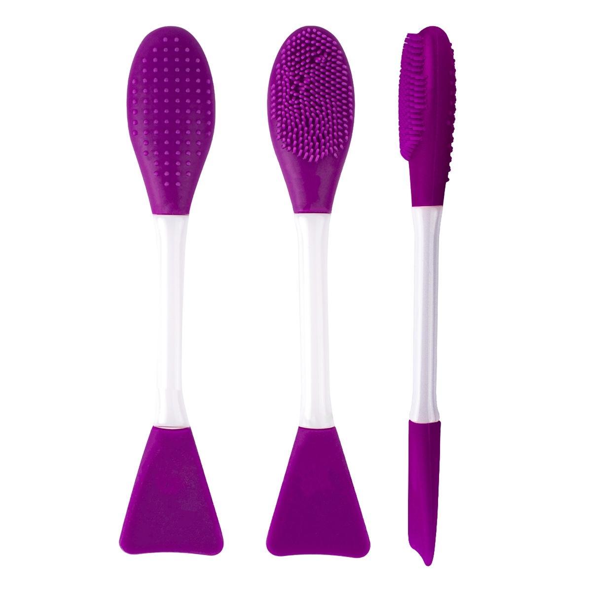 Miniatura Espátula Dupla Limpeza Pele Banho Remoção Cravos Maquiagem