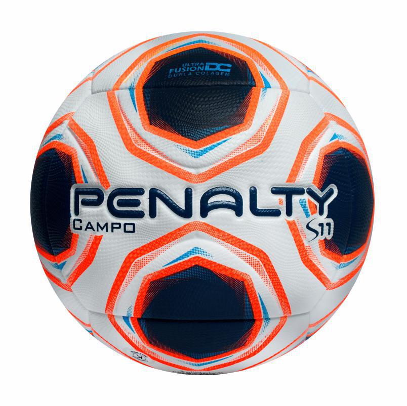 Miniatura Bola Futebol Campo Penalty S11 R2 Xxi Laranja