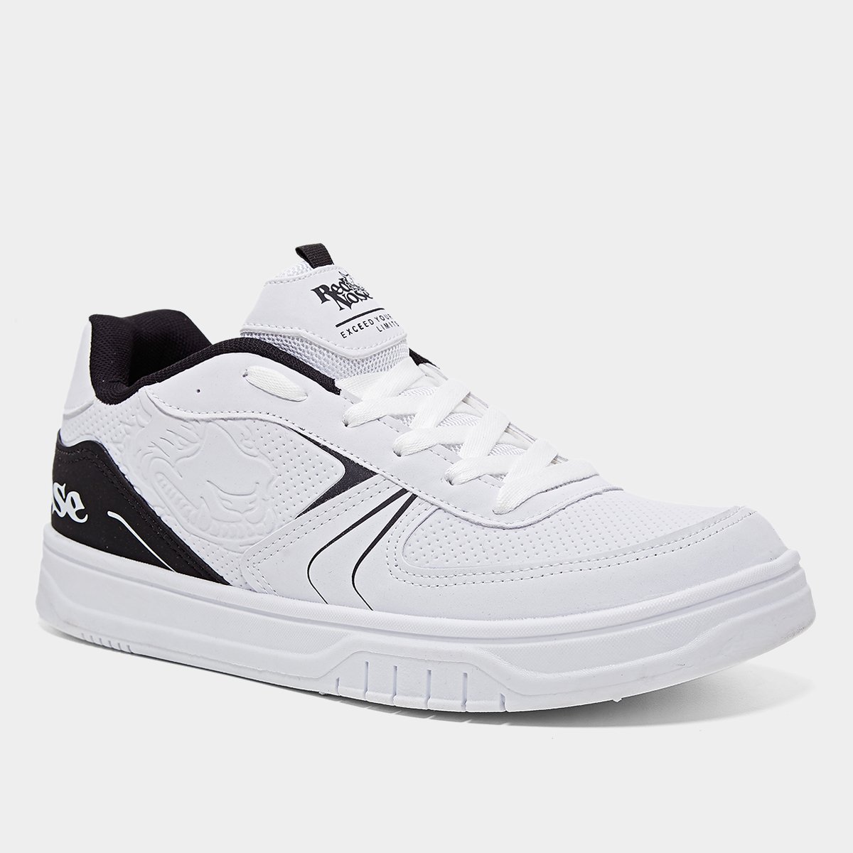 Miniatura Tênis Red Nose Newport Masculino Branco+Preto - 38