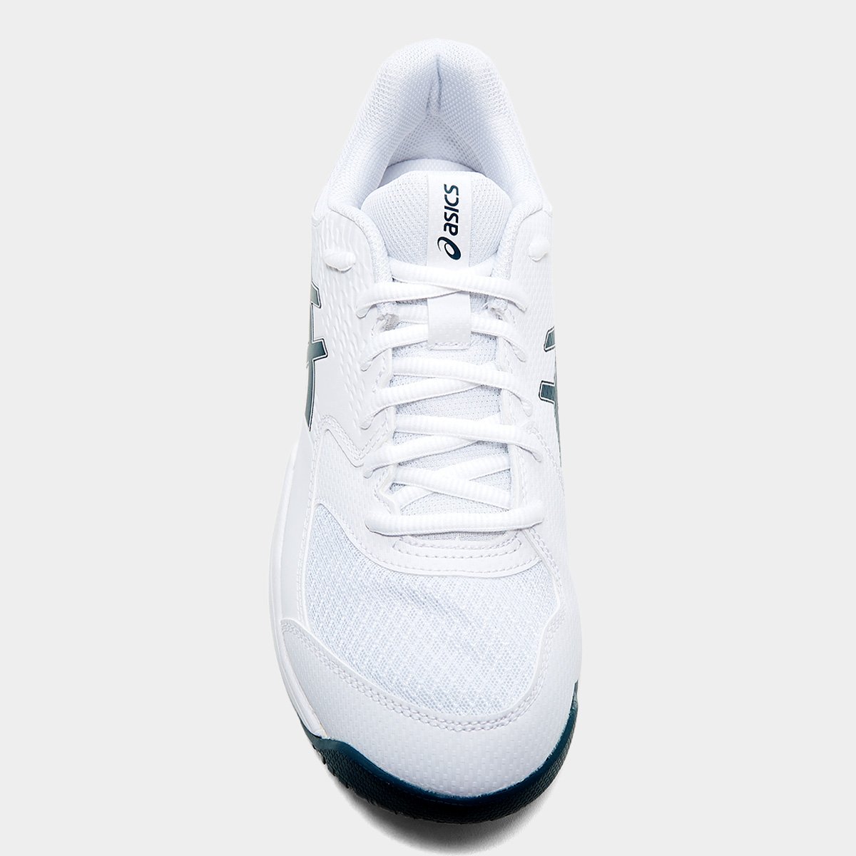 Miniatura Tênis Asics Gel-Dedicate 8 Masculino Branco+Verde - 39
