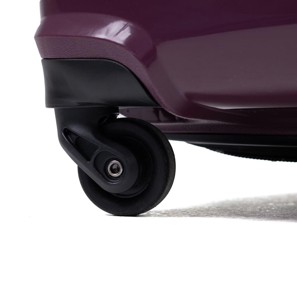 Miniatura Mala Média Polipropileno 4 Rodas SwissOne Montreux Roxo Roxo - M