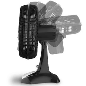 Miniatura Ventilador de Mesa Britânia Maxx Force BVT400 40cm com 3 Velocidades e 6 Pás - Preto 110V