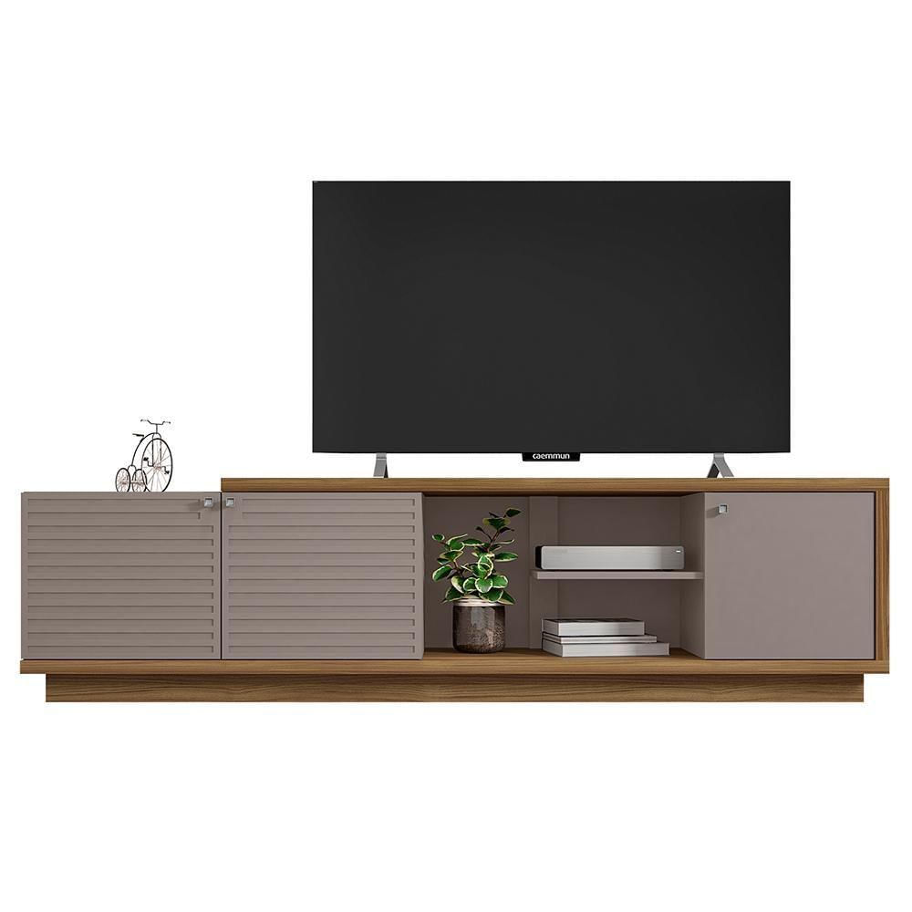 Miniatura Bancada Rack Tv Até 65 Polegadas 3 Portas Las Vegas Caemmun