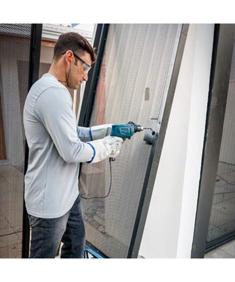 Miniatura Furadeira de Impacto Bosch GSB 550 com Maleta 550W