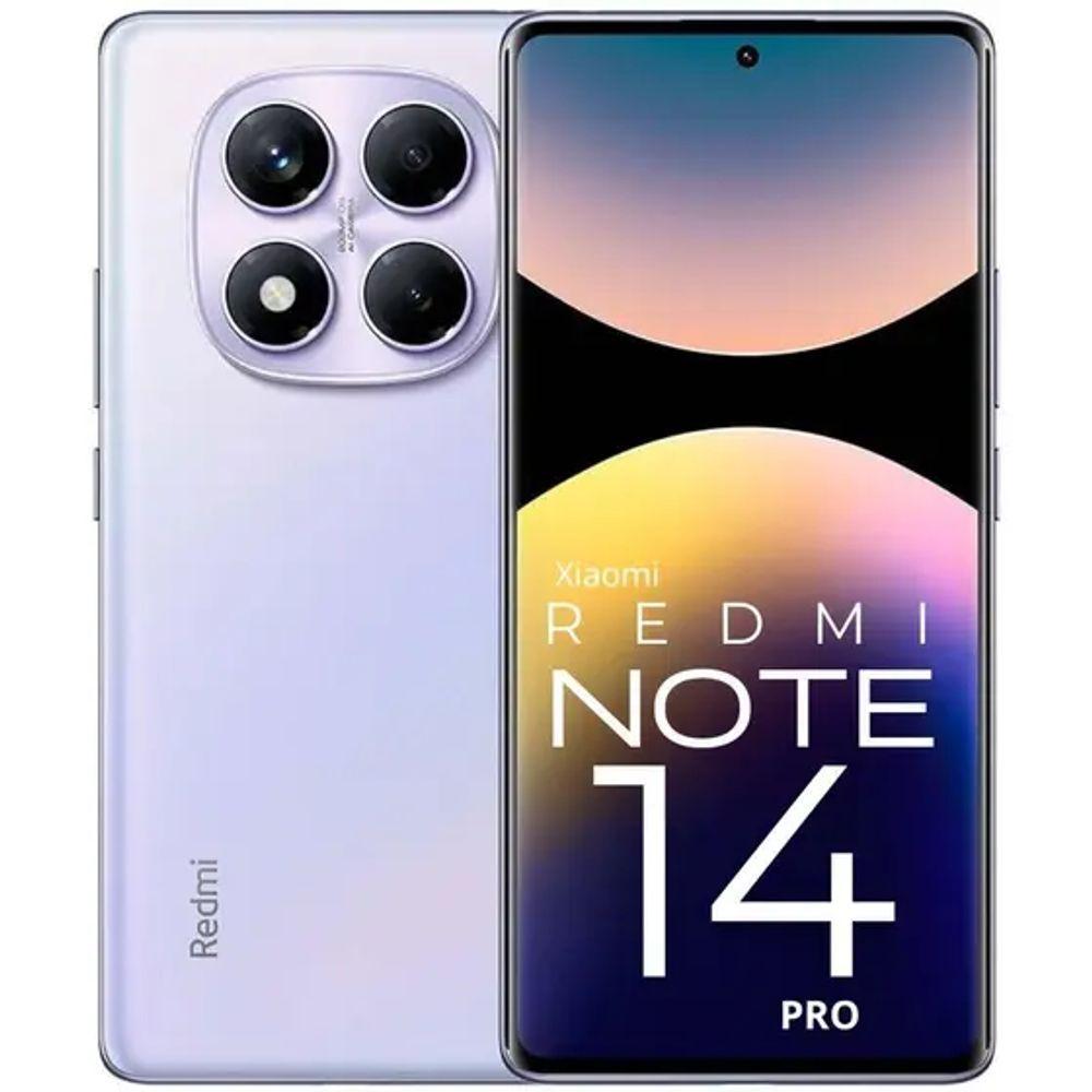 Miniatura Smartphone Note14 PRO NFC Câmera Tripla 200MP 32MP Frontal 256GB Tela AMOLED 120Hz FHD Plus 4G Rosa