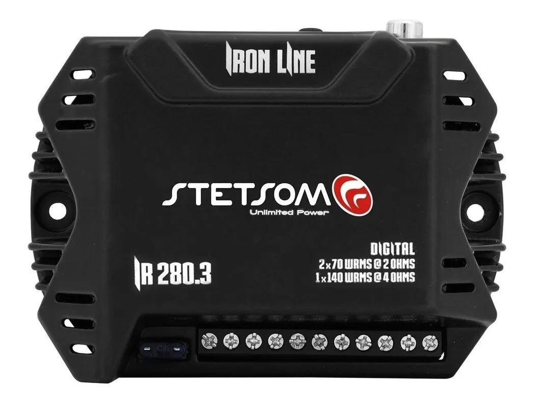 Miniatura Amplificador De Som Automotivo Stetsom R280.4