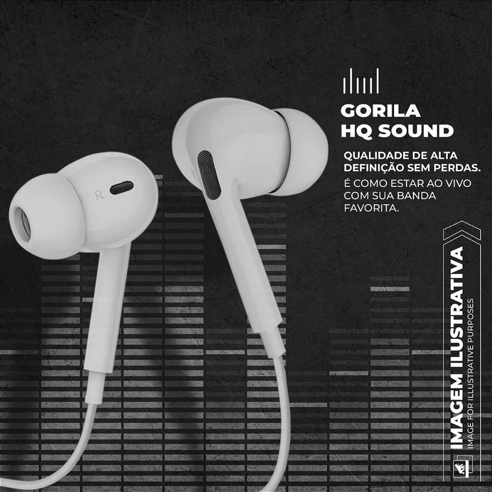 Earbuds - Fone de ouvido Fone de ouvido Dual Air Lightining MFI - Gshield