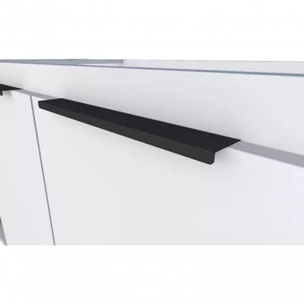 Miniatura Conjunto Cozinha Jupter 100% Aço Reforçado 1.80 Mt -gabinete + Armario Aereo - Cozimax branco