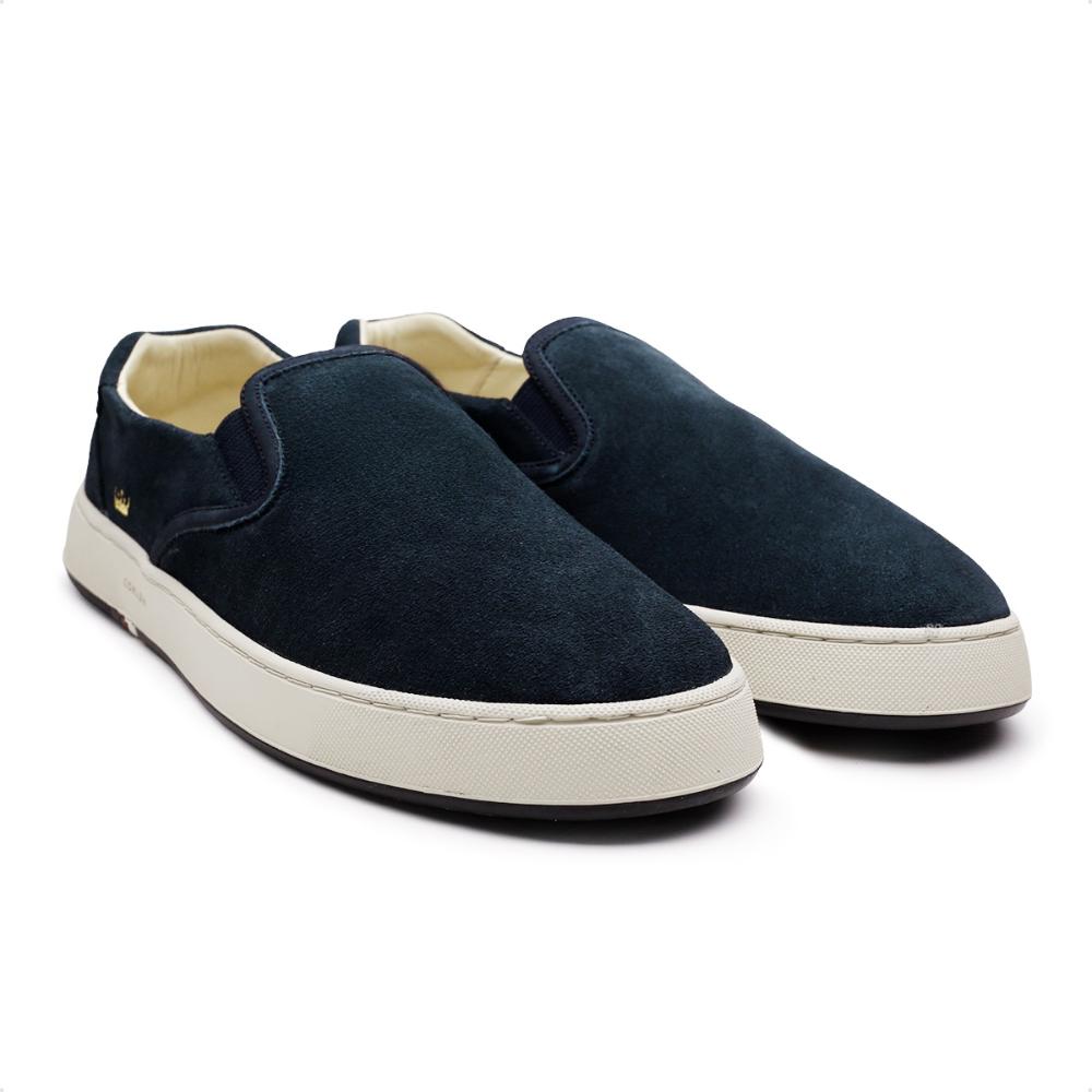 Miniatura Tênis Osklen Bossanova Camurça Marinho / Bege - 41