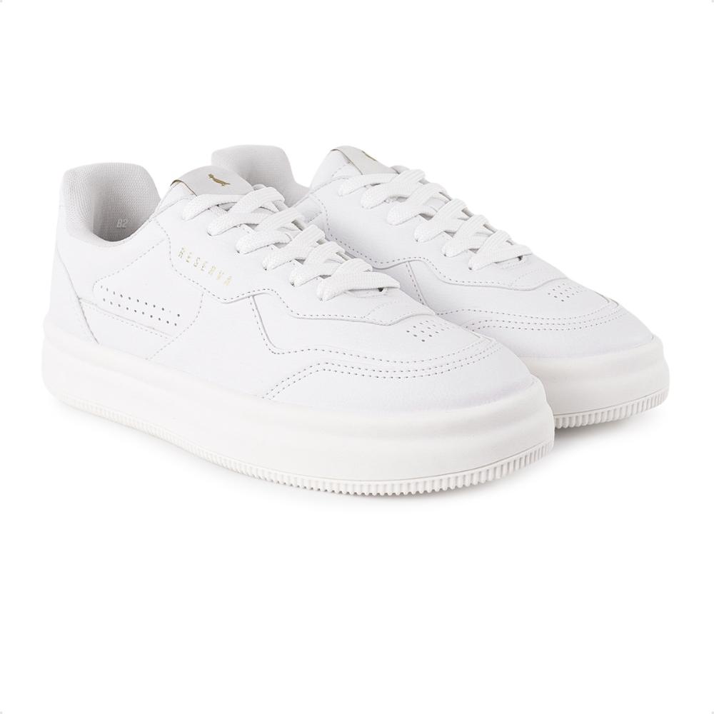 Miniatura Tênis Reserva Troy Masculino Branco / Branco - 38