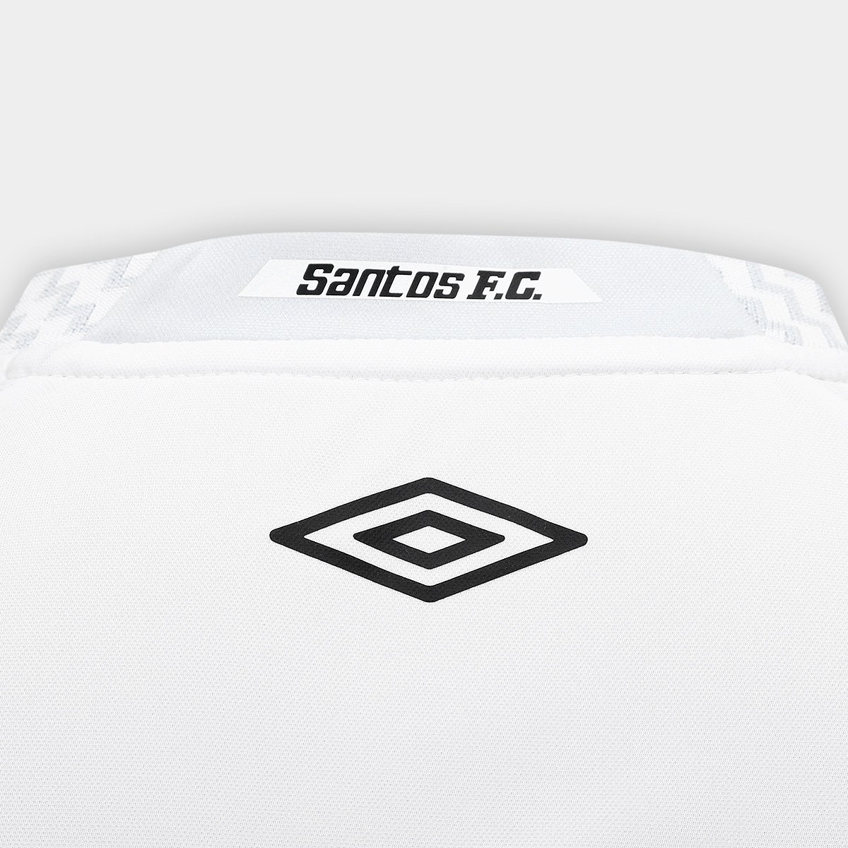 Camisa Santos I 25/26 Neymar N° 10 Torcedor Umbro Masculina Branco+Cinza - EGG