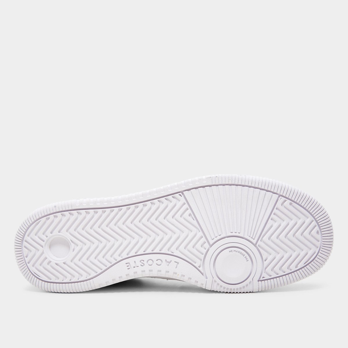 Miniatura Tênis Lacoste L001 Set Masculino Branco+Chumbo - 38