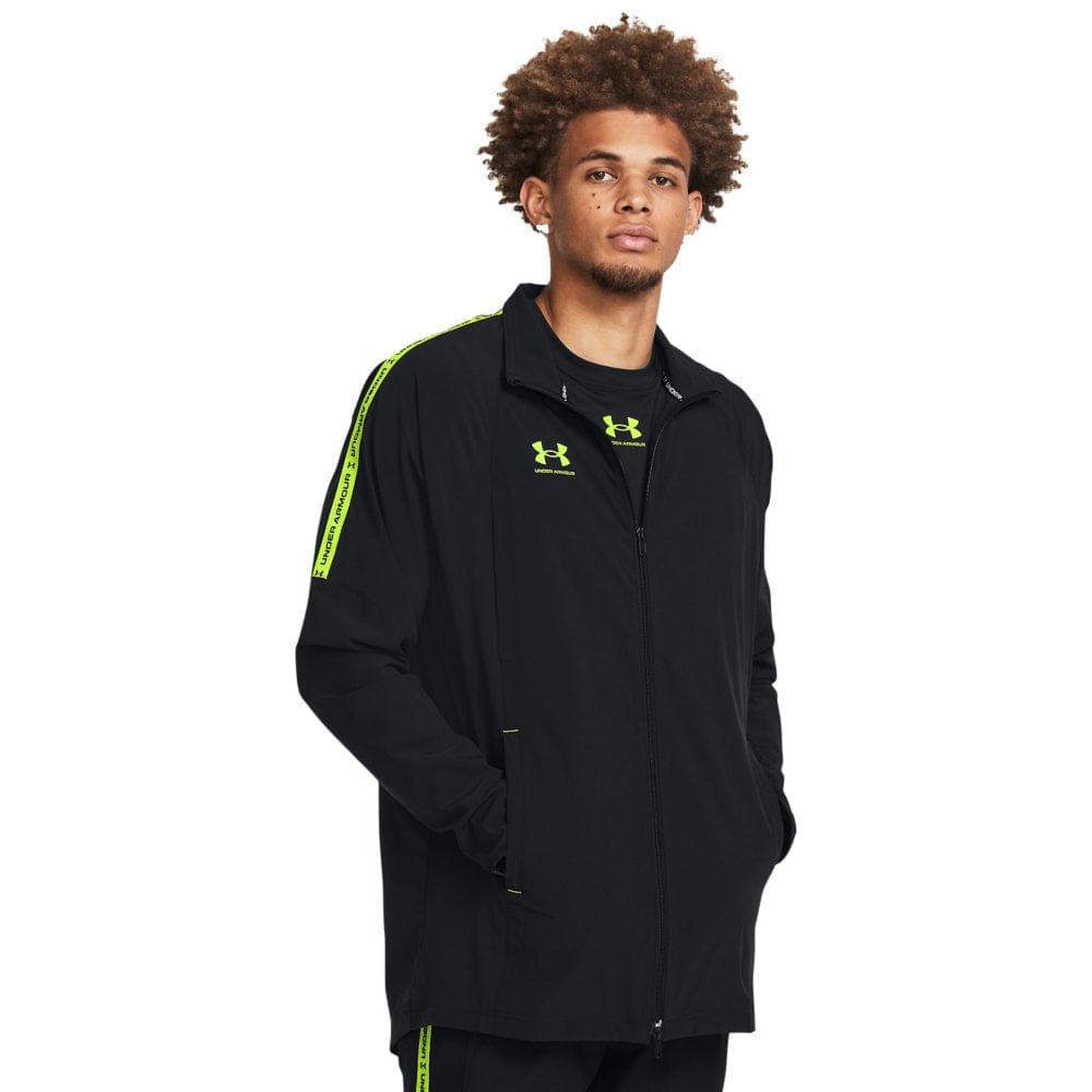 Miniatura Jaqueta de Treino Masculino Under Armour Challenger Pro Preto - G