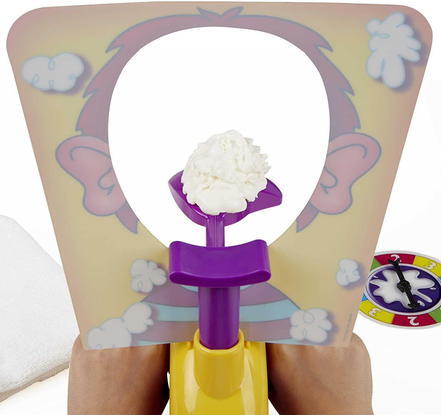 Miniatura Brinquedo Torta Na Cara Brincadeira Família Jogo - Amarelo