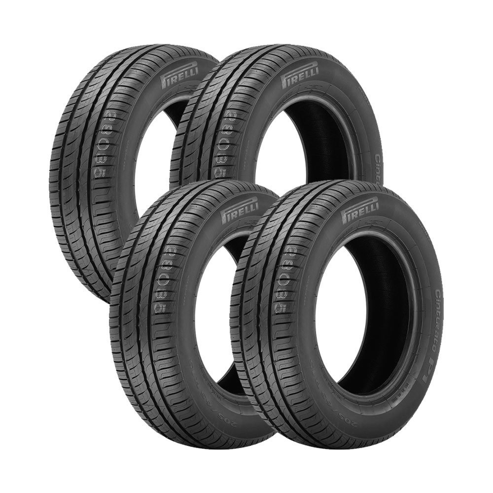 Miniatura Jogo 4 Pneus Pirelli Aro 14 Cinturato P1 185/70R14 88H