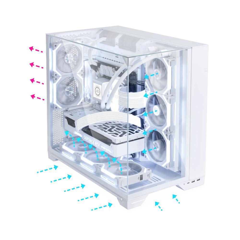 Gabinete Gamer Lian Li O11 Vision O11Vw Branco