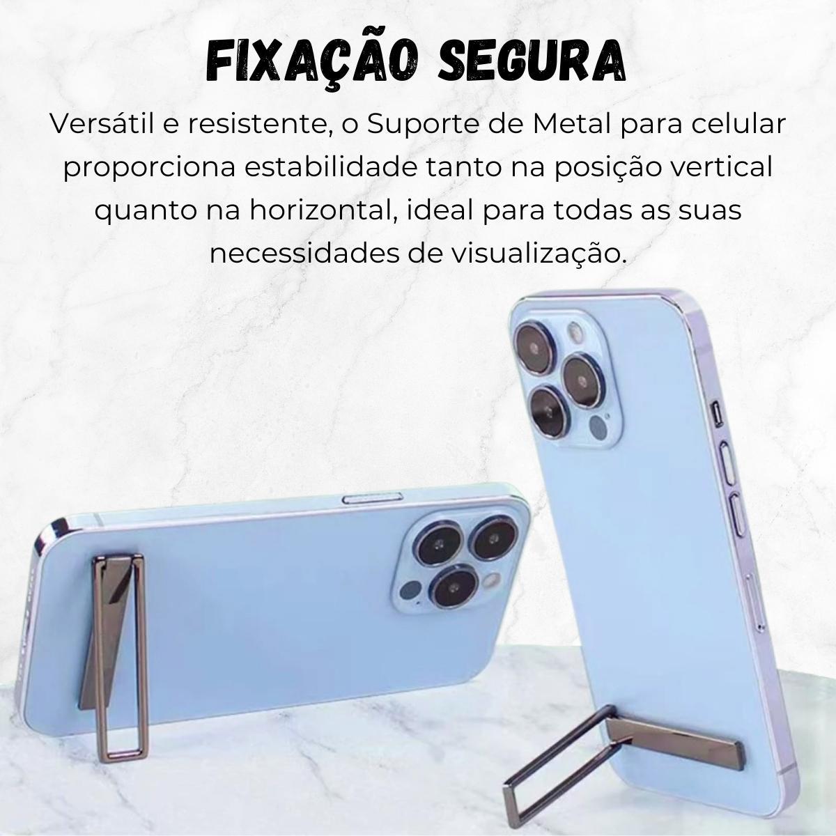 Miniatura Suporte De Mesa Metal Alumínio Para Celular Tablet Ajustável