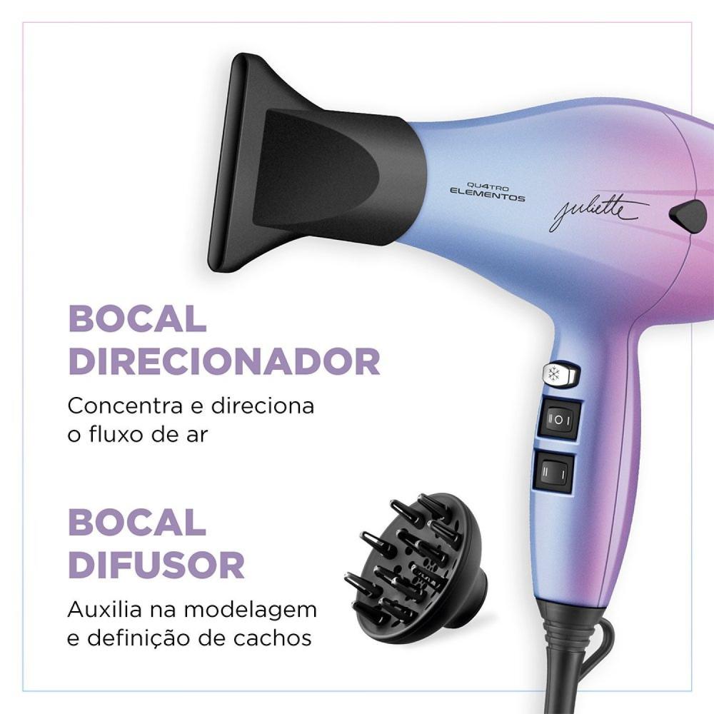 Secador de Cabelo By Juliette 2000w 220v Scp-ju-03 Mondial Duo Colors
