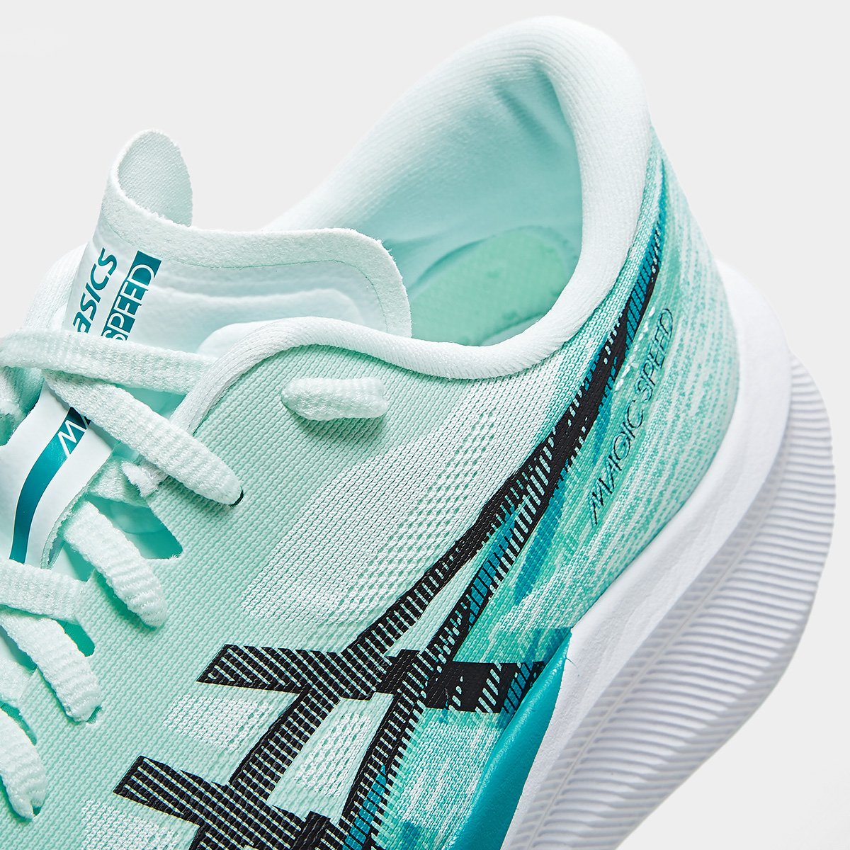 Tênis Asics Magic Speed 4 Masculino Azul Claro+Preto - 39