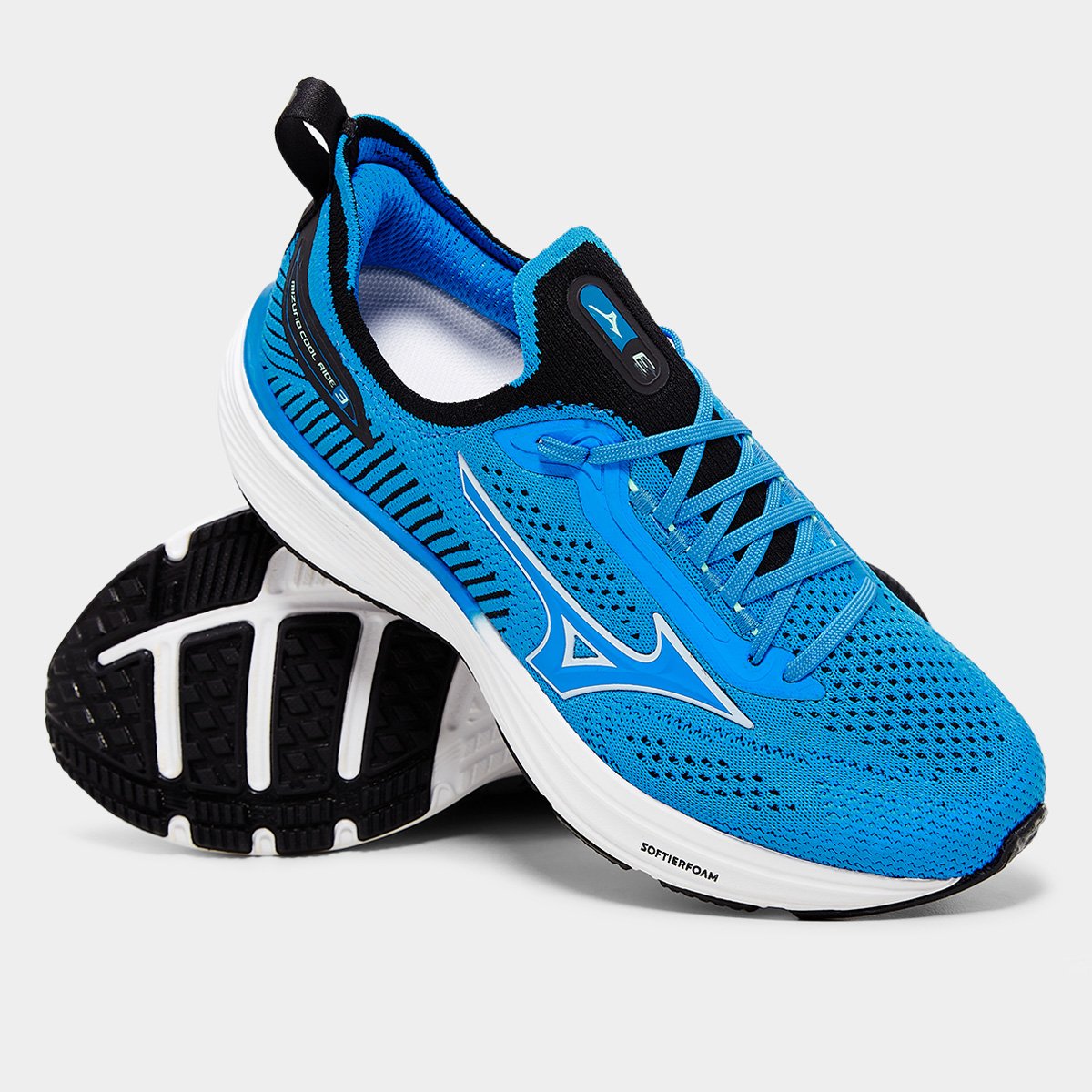 Miniatura Tênis Infantil Mizuno Cool Ride 3 Azul Royal - 28