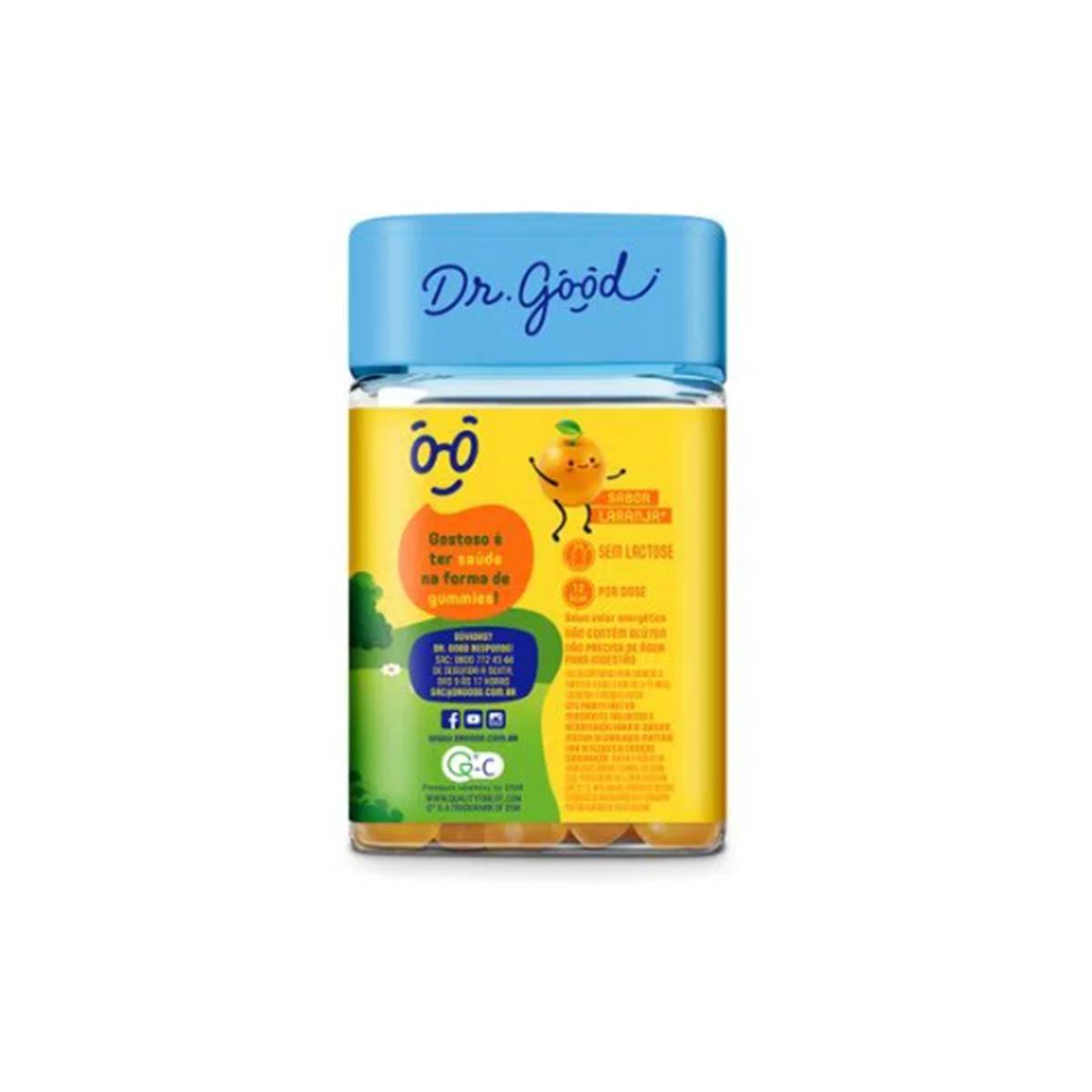 Miniatura Vitamina C Kids Dr Good Suplemento Gomas Sabor Laranja
