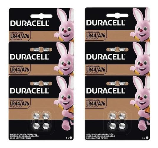 Miniatura Kit 32 Pilha Moeda Lr44 / A76 Bateria Duracell