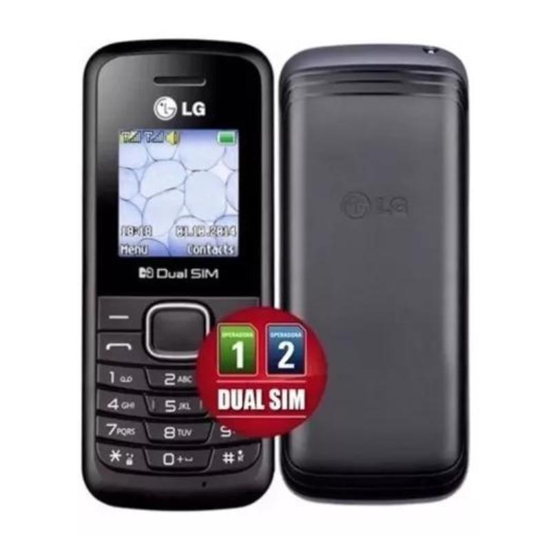 Celular Lg B220 Dual Chip Rádio Fm E Lanterna Preto
