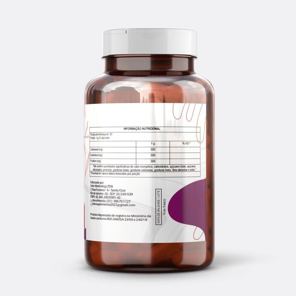 Miniatura Redumax 500mg 60 Cap Fibras Naturais Que Reduzem A Fome, Ajudam No Intestino E Queimam Gordura!