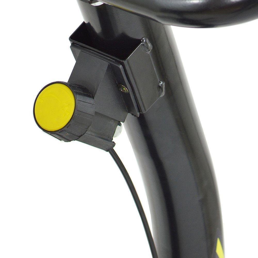 Miniatura Bicicleta Ergométrica Polimet Nitro 4300 Aço Carbono Bivolt Preto