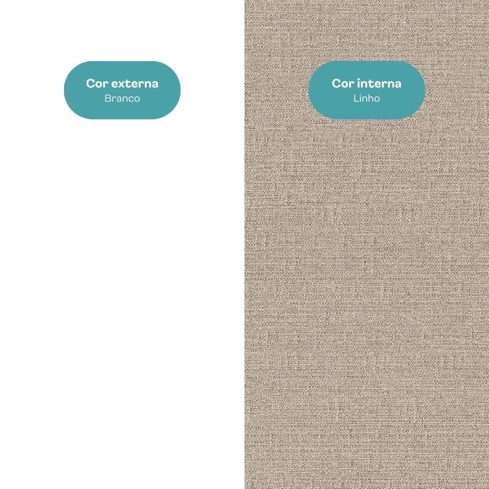 Conjunto Balcões Miami Mood Carraro Branco