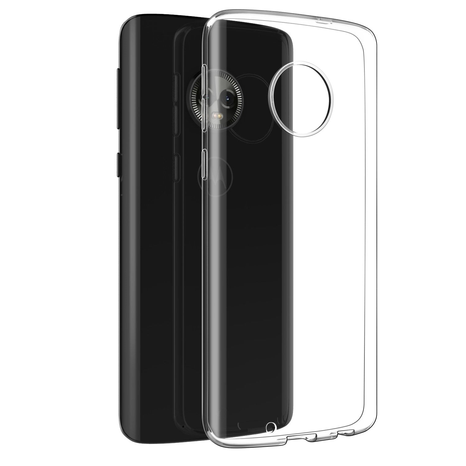 Miniatura Capa Moto G6 Plus 5.9 Polegadas e Cabo Carregador Type-c