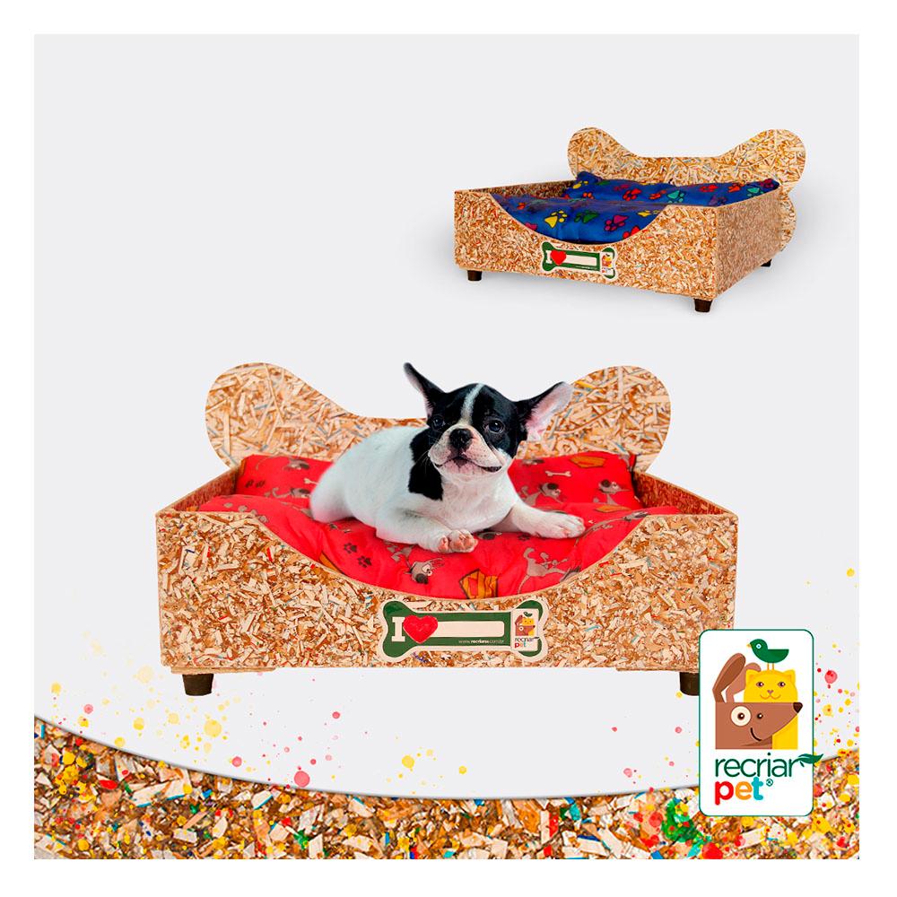 Cama Ecológica Recriar Pet Natural - Tam. G