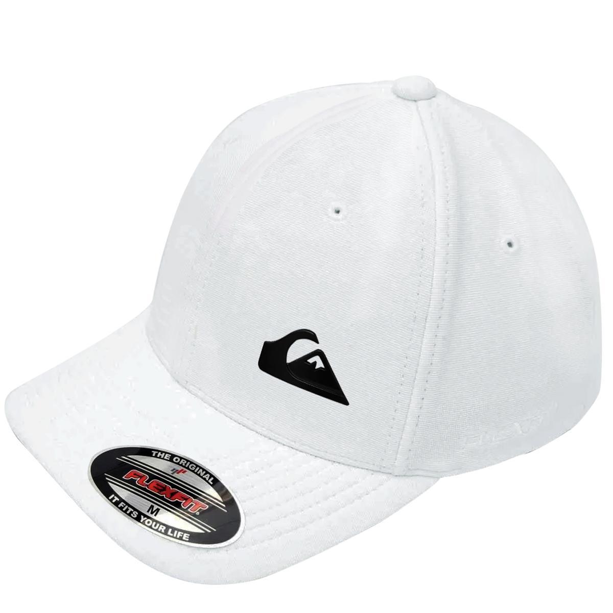 Miniatura Boné Quiksilver Plate Side Black Branco