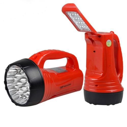 Miniatura Lanterna Holofote Dp-735 Luminária 23 + 16 Led Recarregável Lanterna - Dp led - Recarregável, led - Bivolt