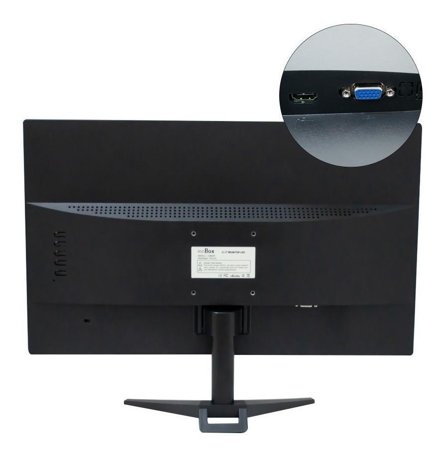 Miniatura Monitor Led 1920X1080 Mnbox 21.5 Led Hdmi D-Mn003