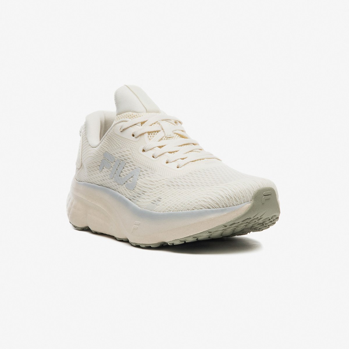 Miniatura Tênis Fila Maxximus Feminino Bege+Cinza - 34