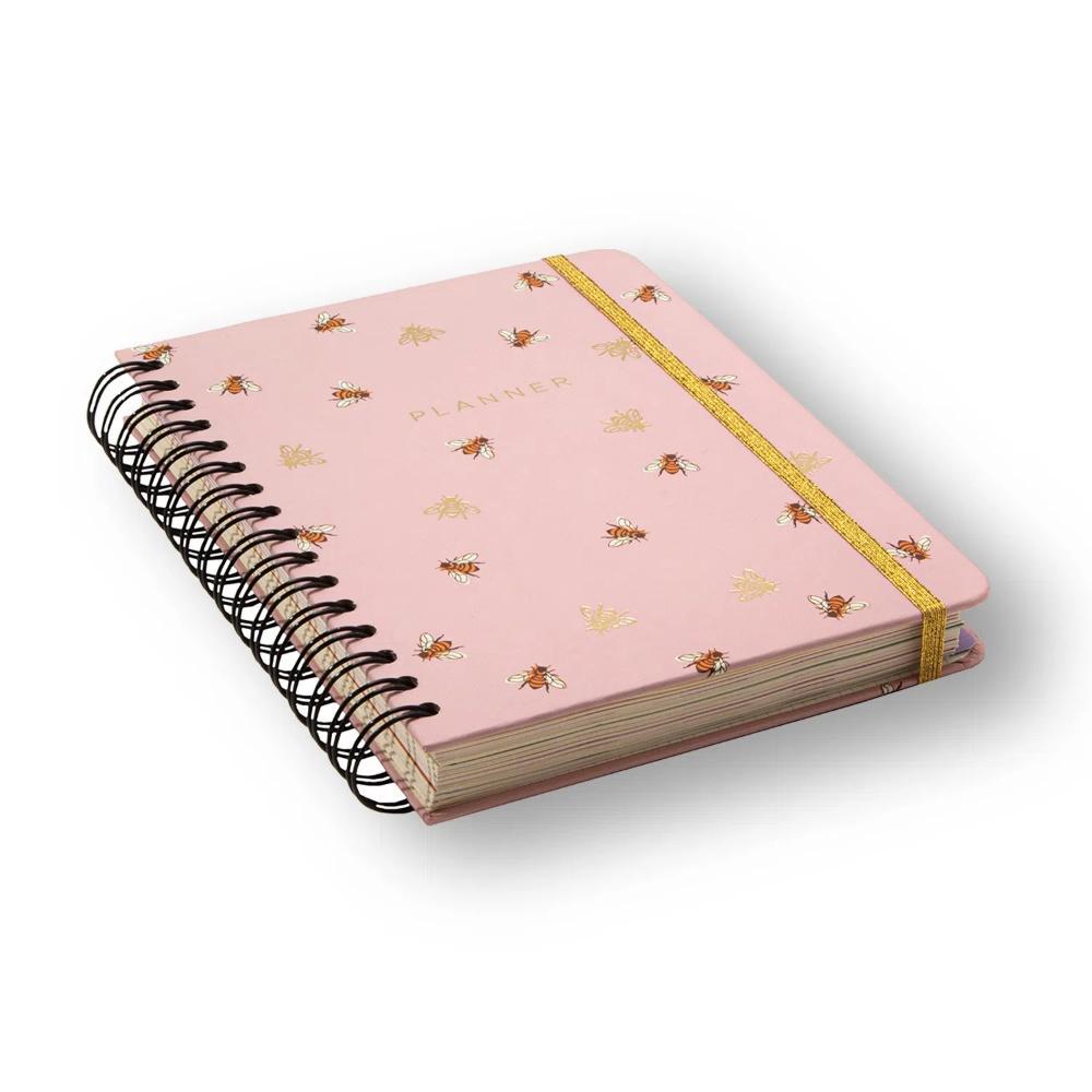 Planner Permanente Cicero Wire-O Semanal Notas A5 - Colmeia