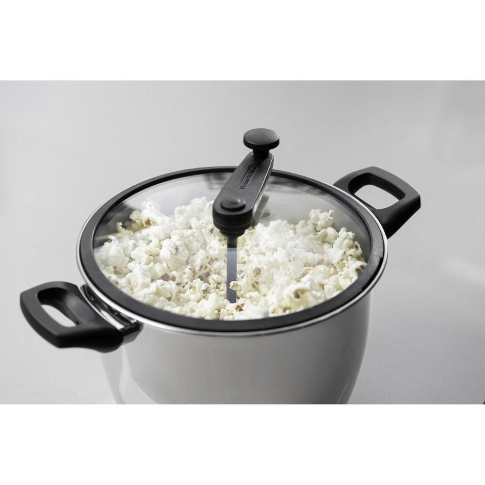 Miniatura Pipoqueira Aço Inox Fundo Triplo Indução Allegra Tramontina