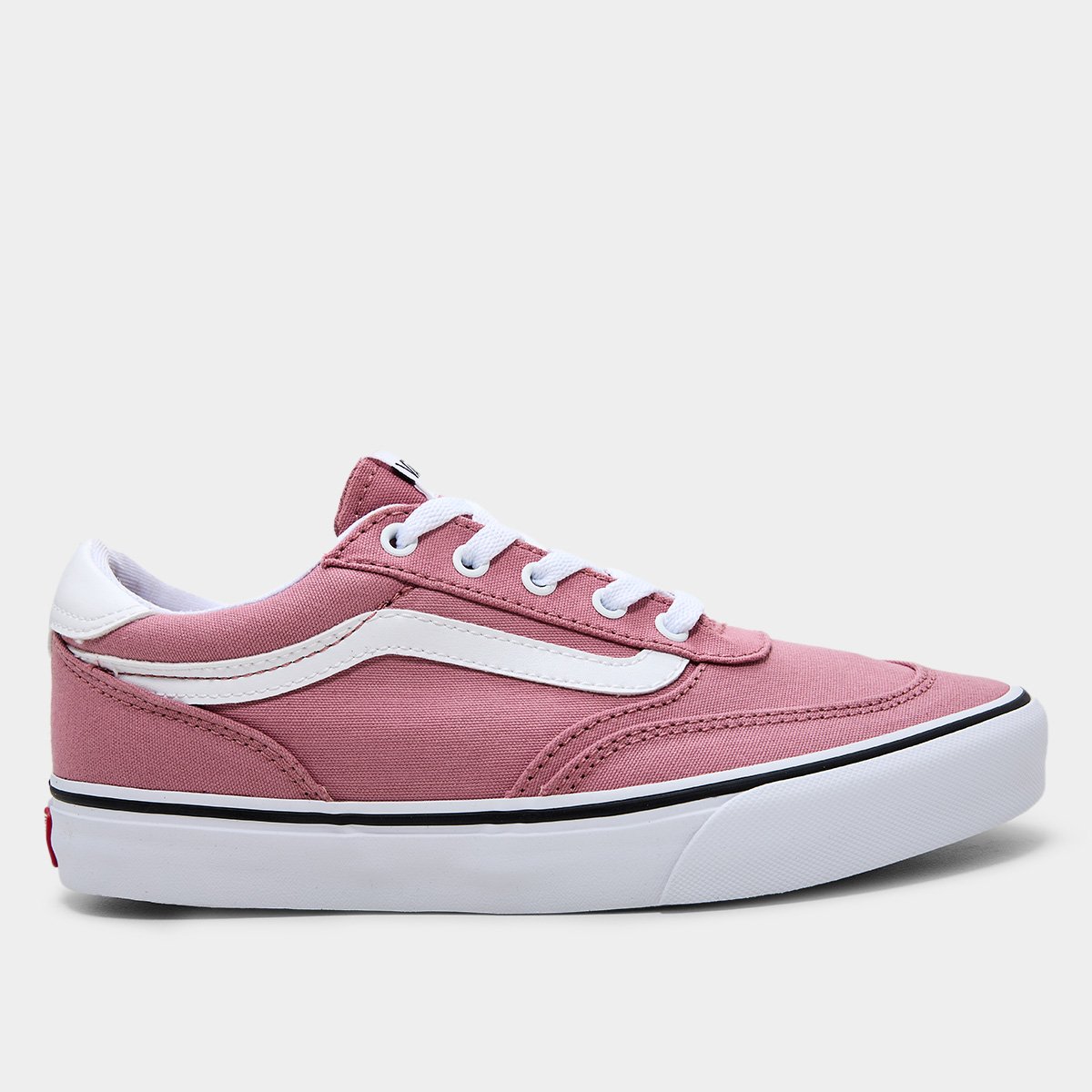 Miniatura Tênis Vans Brooklyn Ls Feminino Rosa Claro - 34
