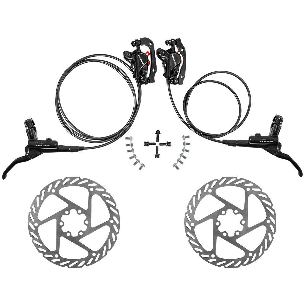 Miniatura Freio A Disco Hidráulico Gtsm1 Com Discos E Pinças Quadrada