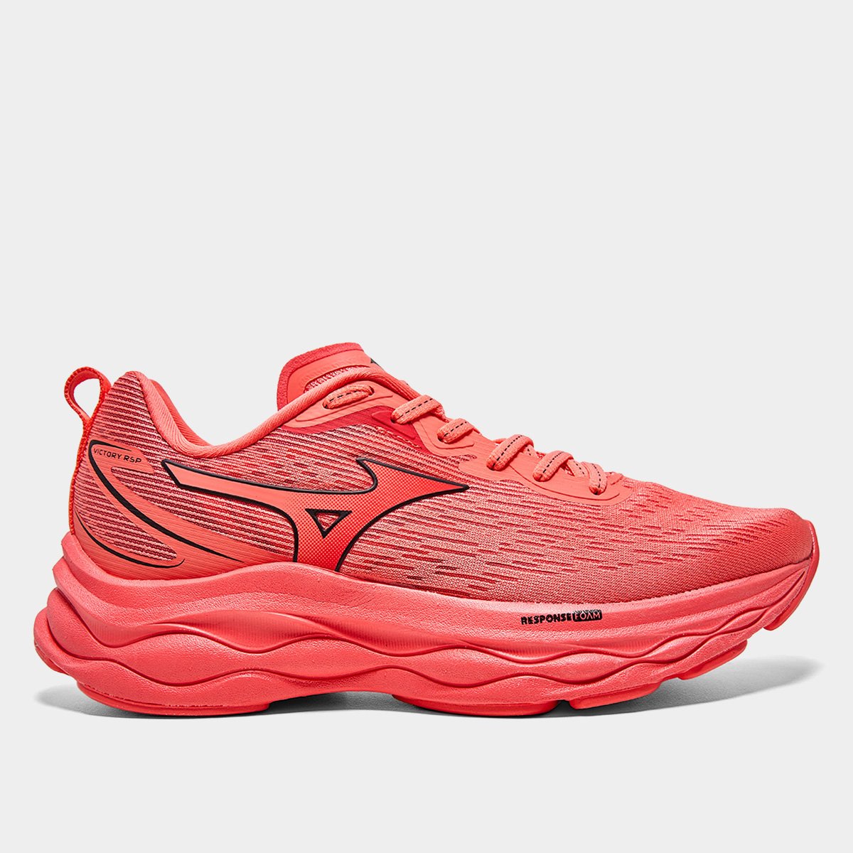 Miniatura Tênis Mizuno Victory Feminino Vermelho+Preto - 34