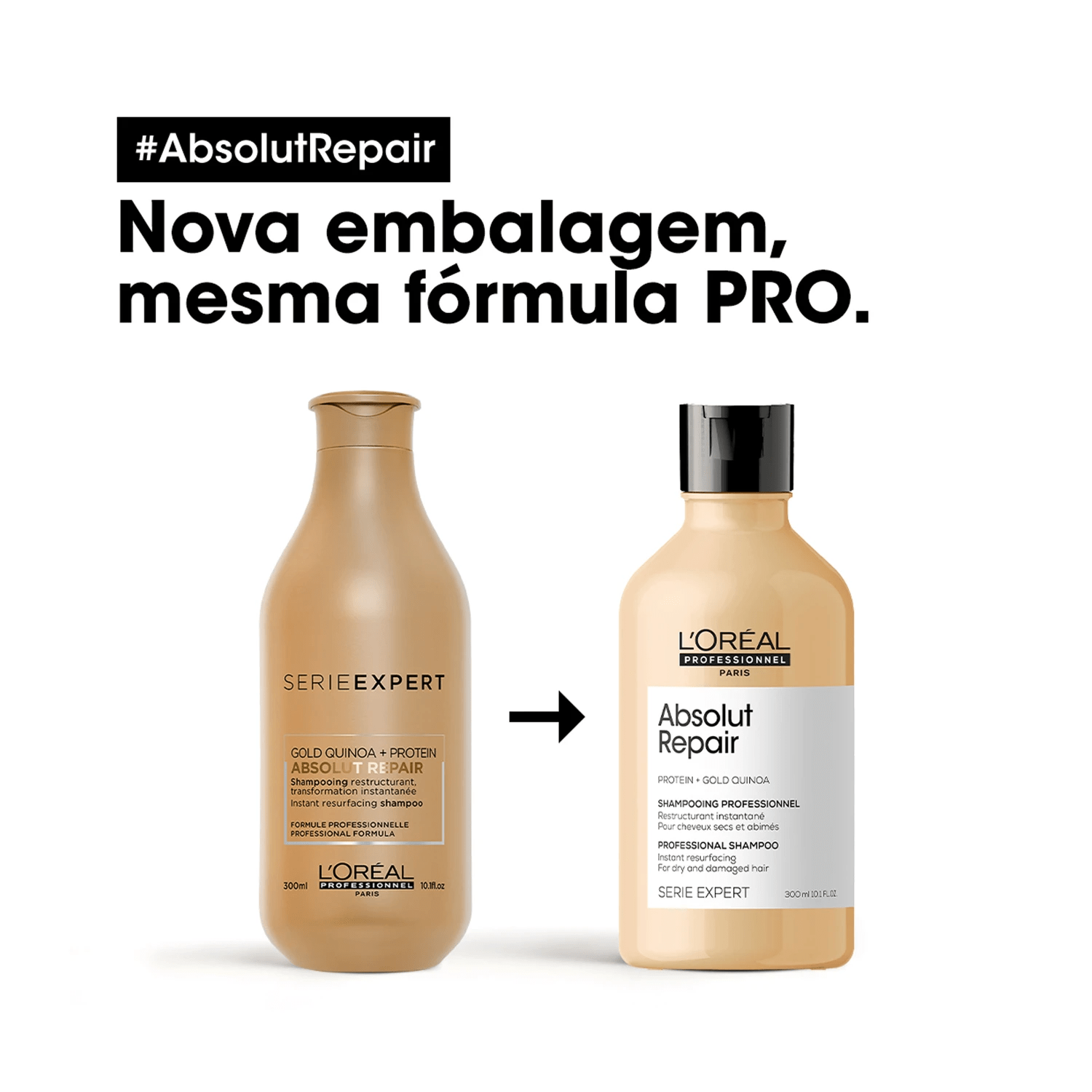 Miniatura Kit L'Oréal Professionnel Serie Expert Absolut Repair Tratamento (2 Produtos)