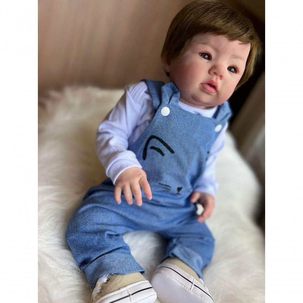 Bebê Reborn Theo - Kit Simples Corpo Do Bebê Vinil