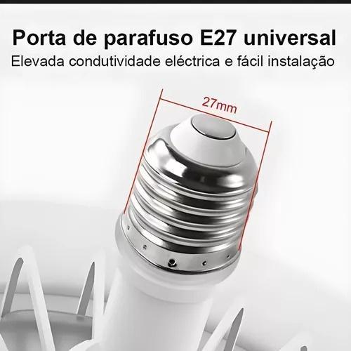 Ventilador Teto Design Contemporâneo: Luminária Led