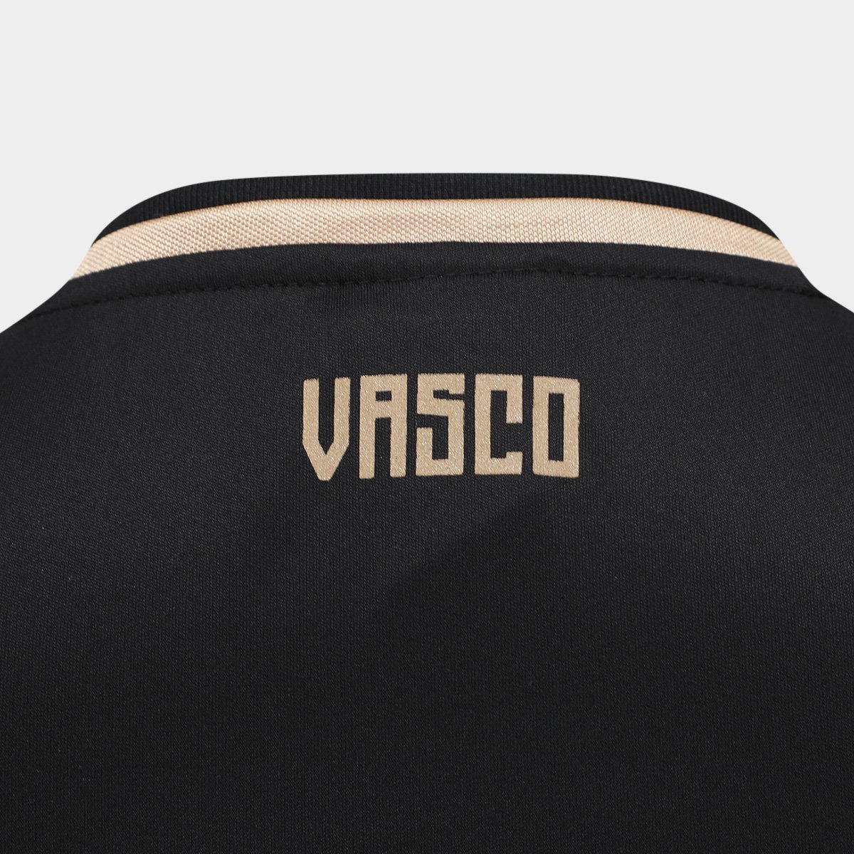 Miniatura Camisa Vasco Braziline Valor Feminina Preto - P