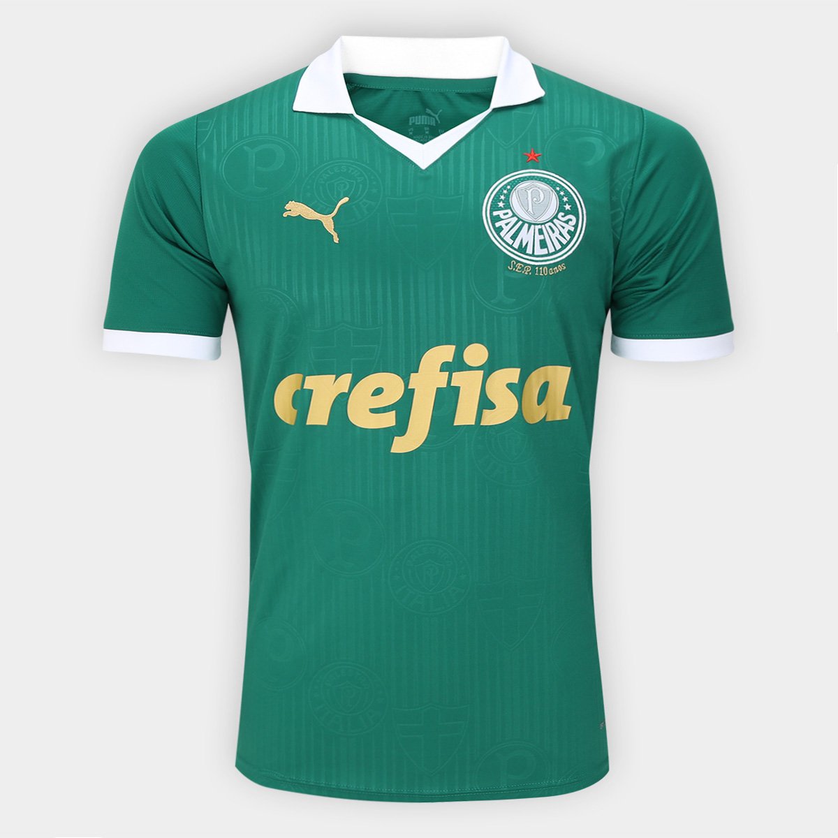 Miniatura Camisa Palmeiras I 24/25 sn° Torcedor Puma Masculina Verde - EEG