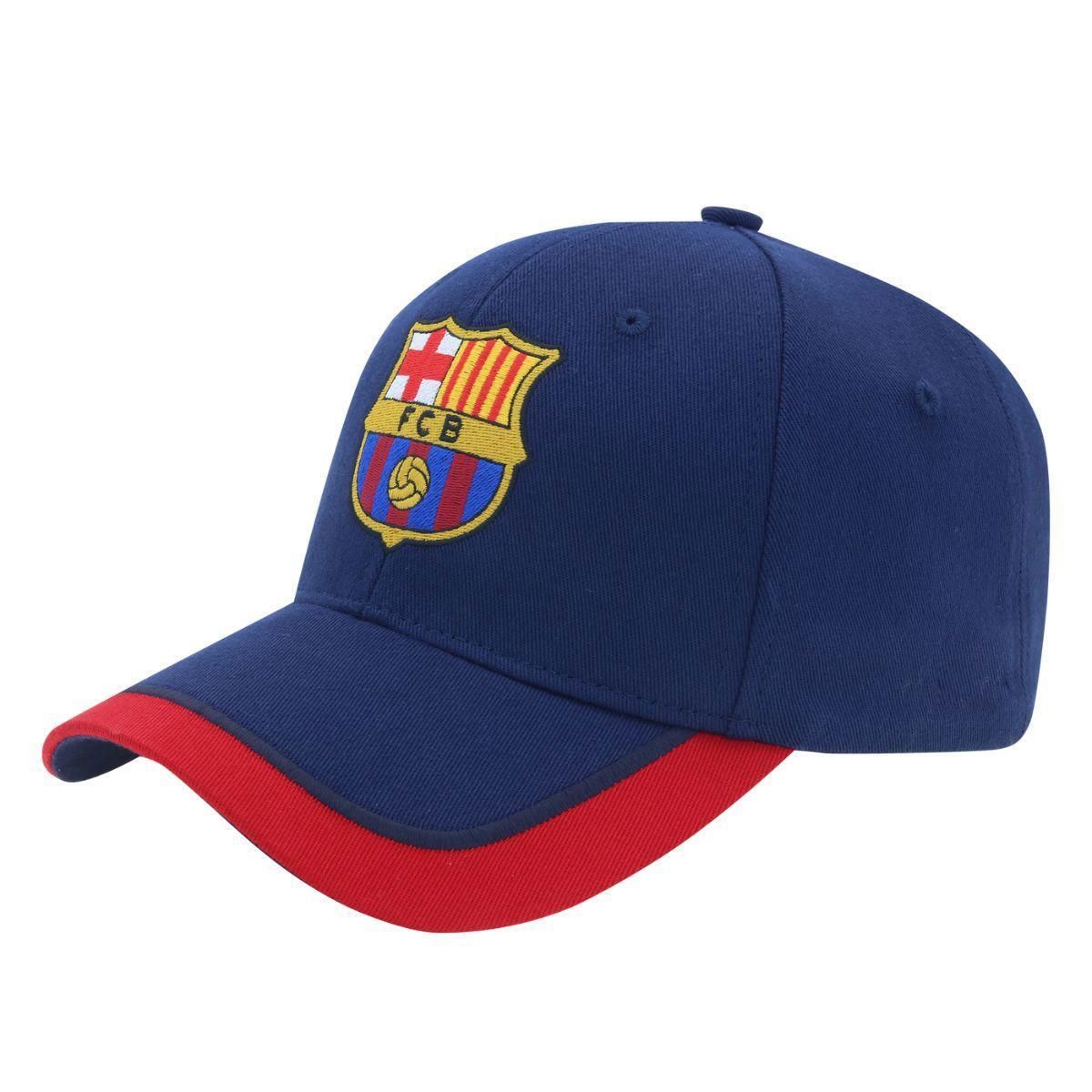 Miniatura Boné Barcelona Bordado Frontal Laser Licenciado Supercap