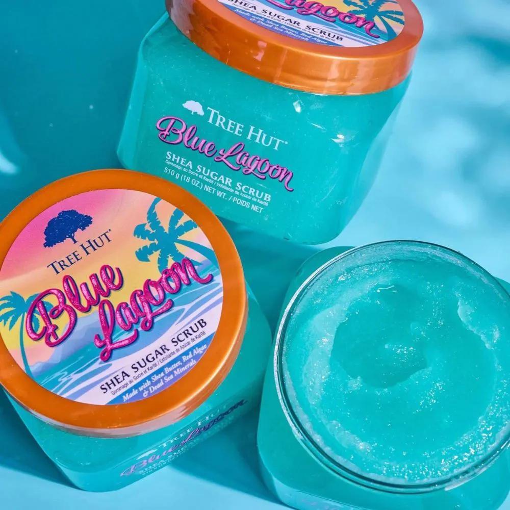 Miniatura Esfoliante Corporal Tree Hut Blue Lagoon 510g
